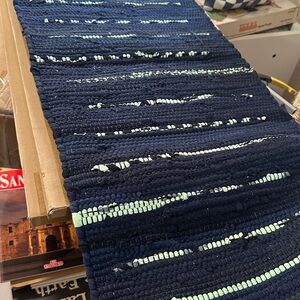 New! Navy blue table runner 14” x 72” - 6 feet!
